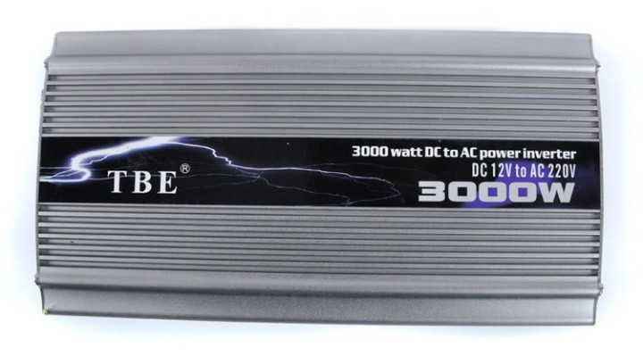 Convertidor con onda sinusoidal modificada 3000w 210v 230v 235 240v entrada 12vdc salida 230vac toma de tierra de espiga adaptad