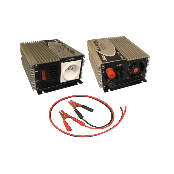 Modified sine wave power inverter 300w 24vdc in 230vac out 'soft start' jr international - 1