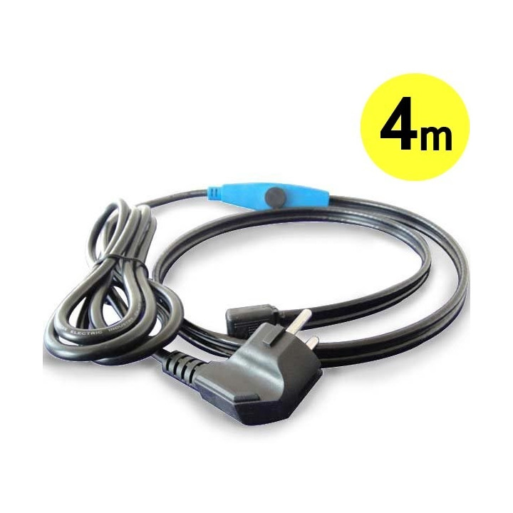 Frostschutz elektroheizung kabel 4m shpt-4m rohr mit wasserschlauch thermostat jr international - 1