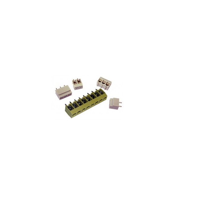 Screw terminals for printed circuit 8 pads 16a 250v pitch 5.08 mm cen - 1