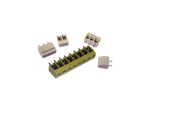Screw terminals for printed circuit 8 pads 16a 250v pitch 5.08 mm cen - 1