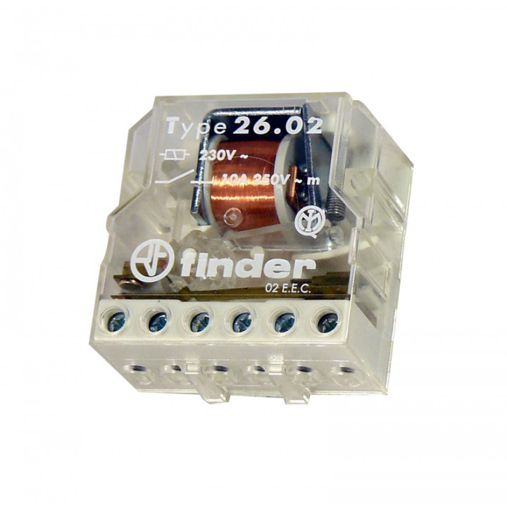 Teleruttore 220vca 1 contact no 10a interruttore ad impulsi elettrici accessori centrale allarme finder - 1