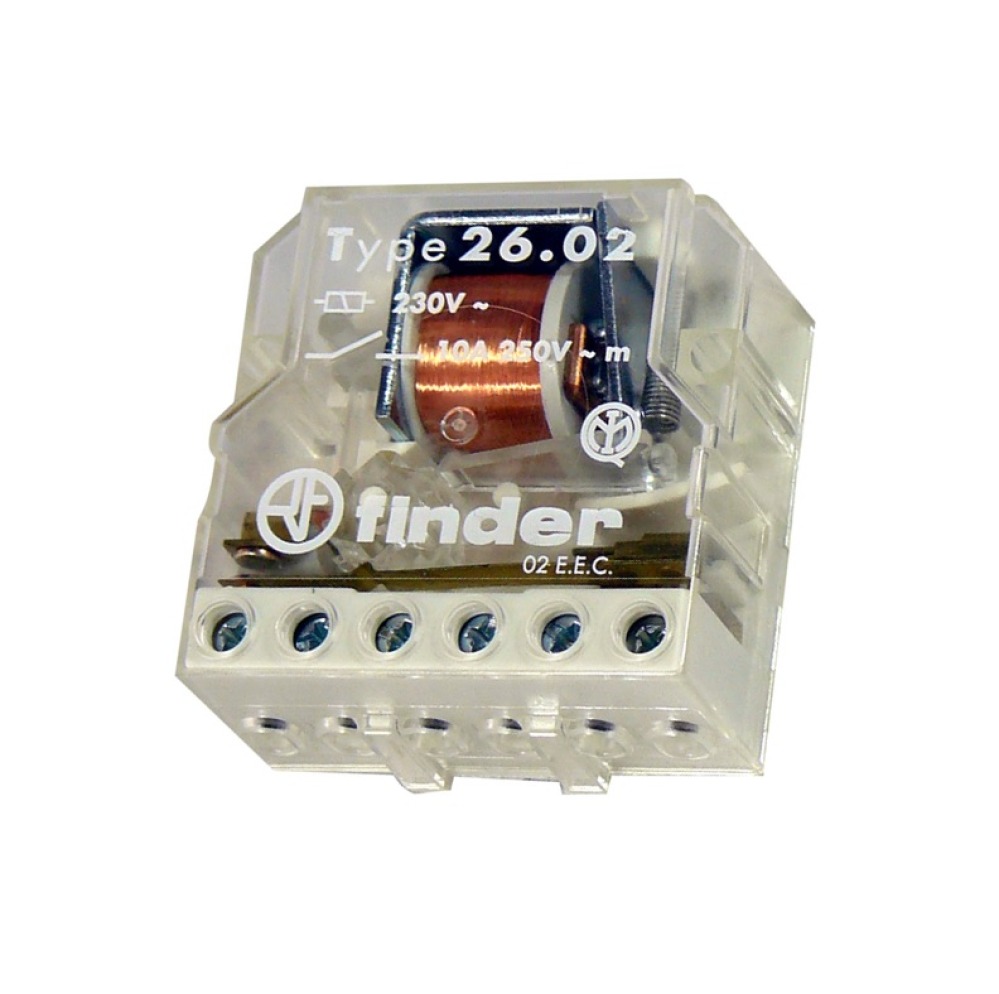 Telerruptor 220v 1 contacto on 10a finder - 1