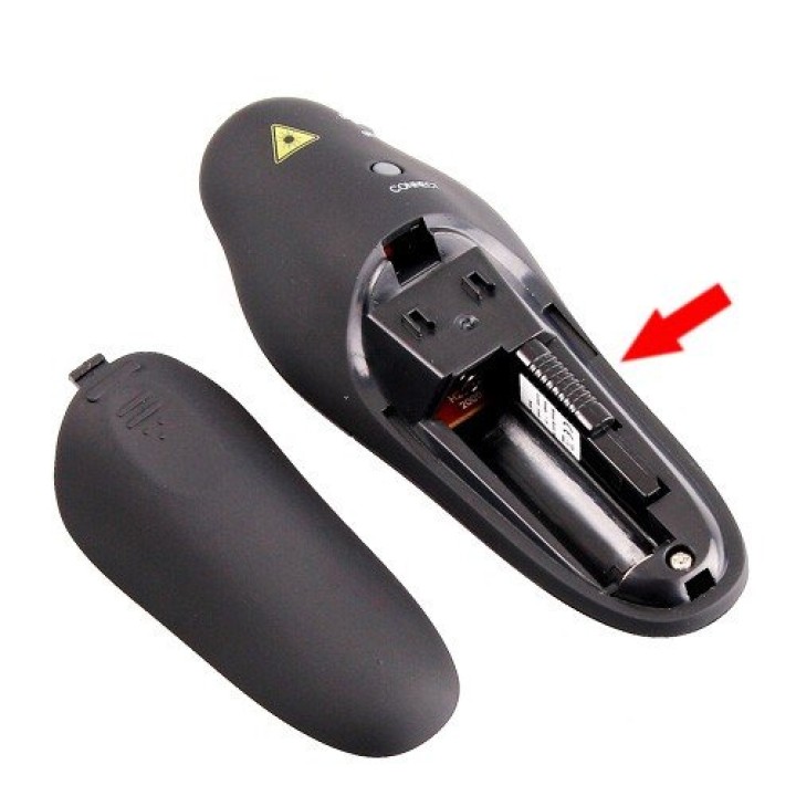 Remote control with buttons 7 poiteur laser power point presentation without 2.4ghz son high-tech place - 1