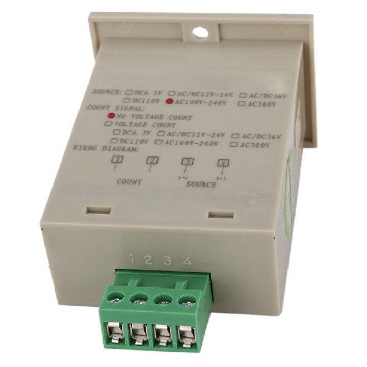 Jdm11-6h elettronici capitalizzazione contatore 220v ac digit intera counting jr international - 3