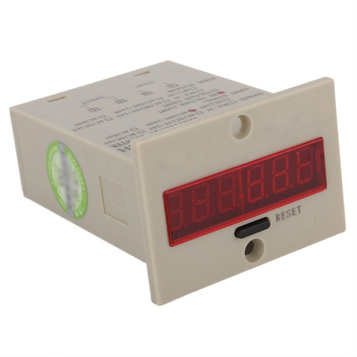Jdm11-6h elettronici capitalizzazione contatore 220v ac digit intera counting jr international - 1