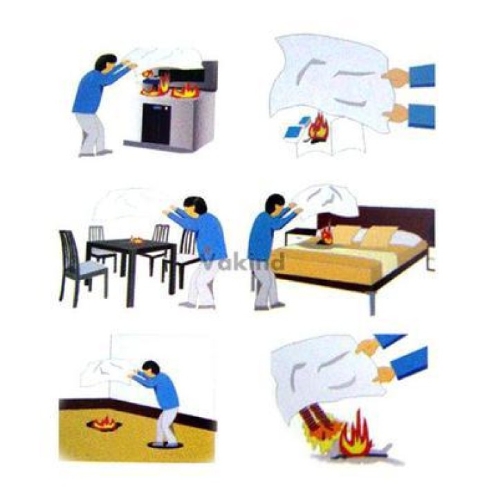 Blanket approved fire blanket with a metal case for wall installation fire fire retardant treated woolen blanket metal case for 