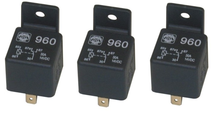 3 relais 12vdc 1 no nc kontakt 30a unter 220vac elektrisches relais sicherheitstechnik elektrisches relais jr international - 1