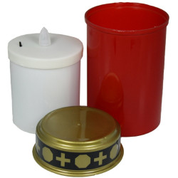 Pack 2 led candle cemetery generique - 4