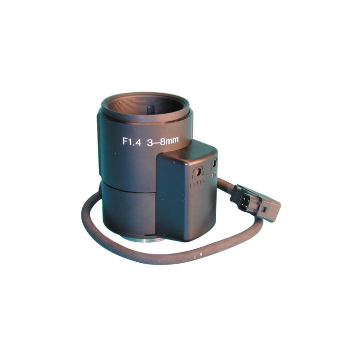 3 bis 8mm objektiv mit gesteuerter kamera (steuerung iris per spannung) kameraobjektiv kameraobjektive objektiv fur kamera objek