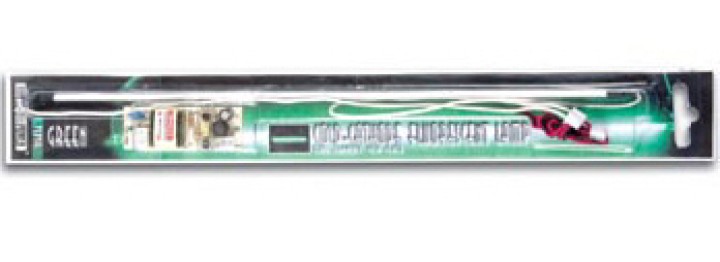 Grune kaltkathoden leuchtstoffrohre + versorgungsmodul 30cm (blister) velleman - 1