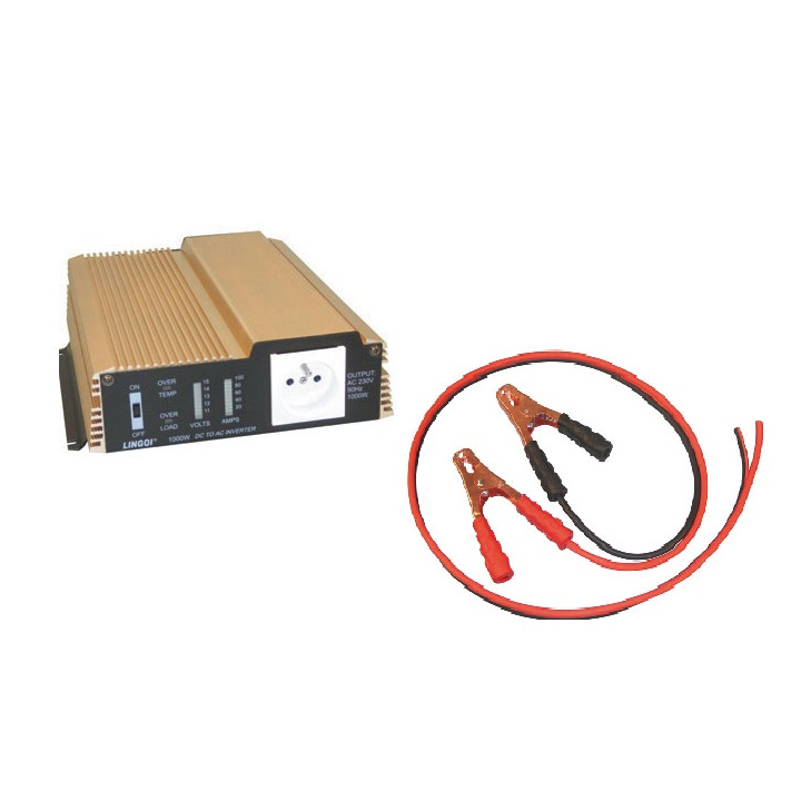 Modified sine wave power inverter 1000w 24vdc in 230vac out pin earth jr international - 2