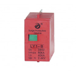 Module LY1-b replacement cartridge for lightning pfr4t1 high capacity 80kA pfr2t1 din rail hager - 3