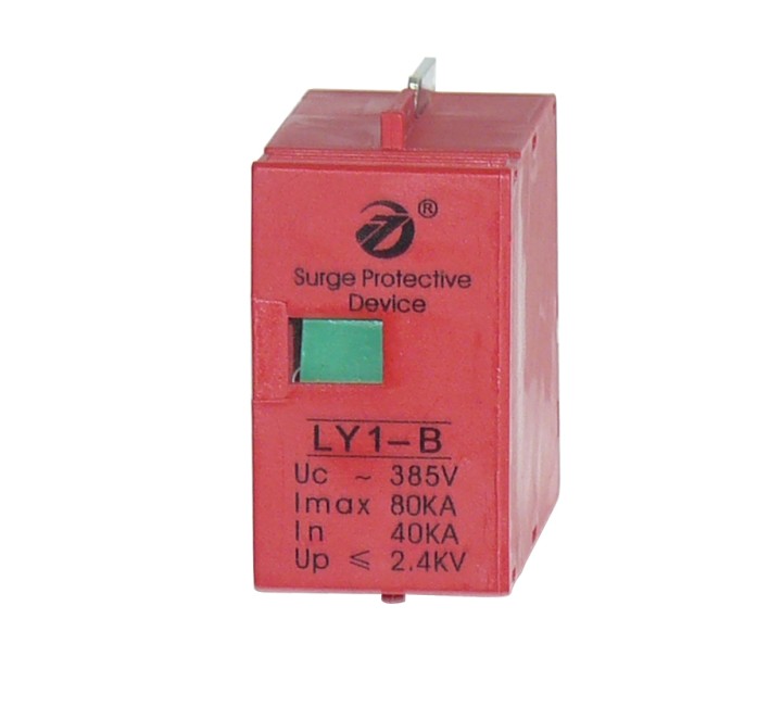 Modul LY1-b Ersatzpatrone für den Blitz pfr4t1 hohe Kapazität 80kA pfr2t1 DIN-Schiene hager - 3