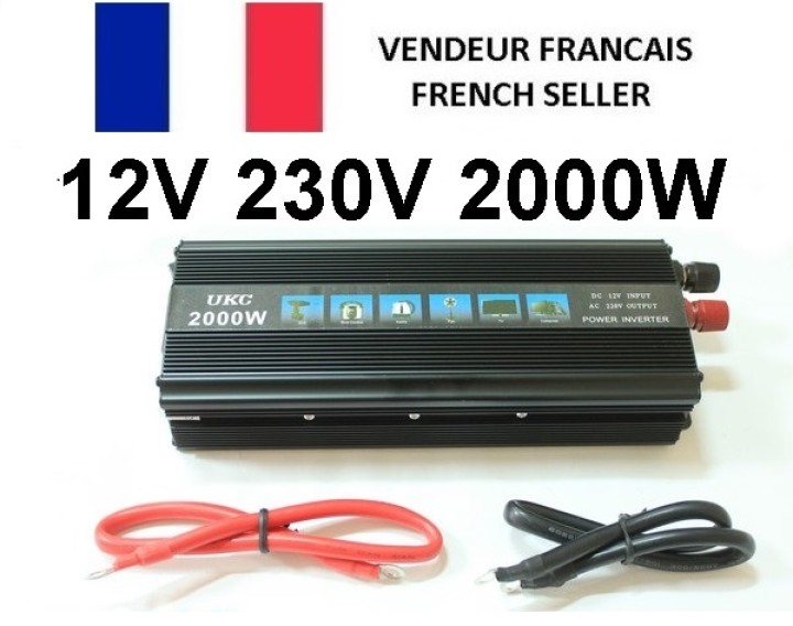 Tensione convertitore 12v 220v 2000w sinusoidale modificata psi2000b 12vdc 230vac 230v 240v jr international - 9