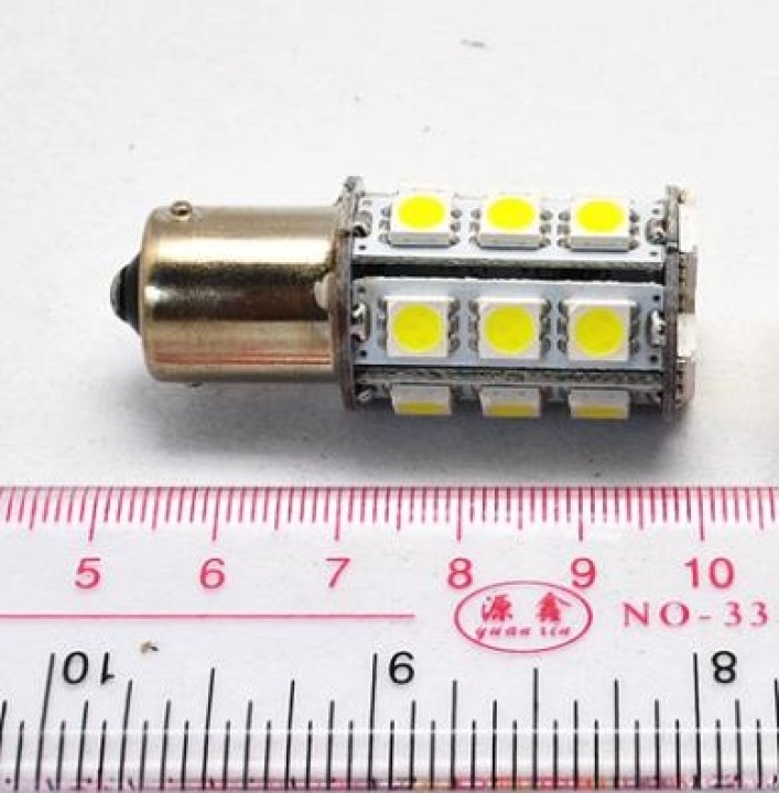 1156 ba15S Weiß 24 led Auto-Birnen-Lampen Bremsleuchte smd 2713 jr international - 3