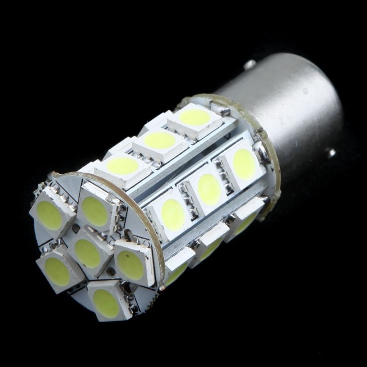 1156 ba15S White 24 led Car Bulb Lamp Brake Light SMD 2713 jr international - 5