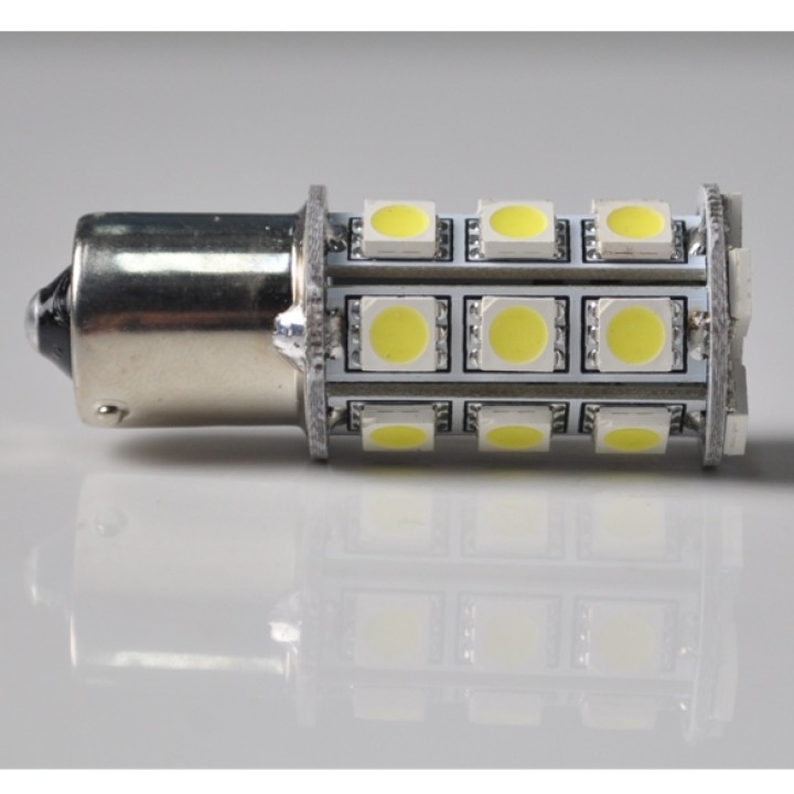 1156 ba15S Weiß 24 led Auto-Birnen-Lampen Bremsleuchte smd 2713 jr international - 9