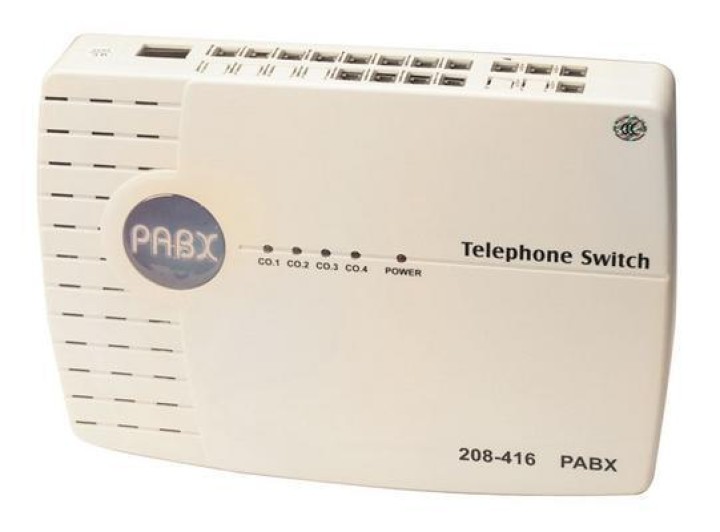 Centrale telefonica 3 linee 12 posti td 312a autocommutatore telefono selettore fax telefono jr international - 1