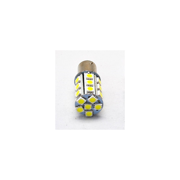 bombilla 24 LED 3w 12v 3.5w BA15s P21W auto blanco 5050 SMD b15 faro BA15 b15s jr international - 3