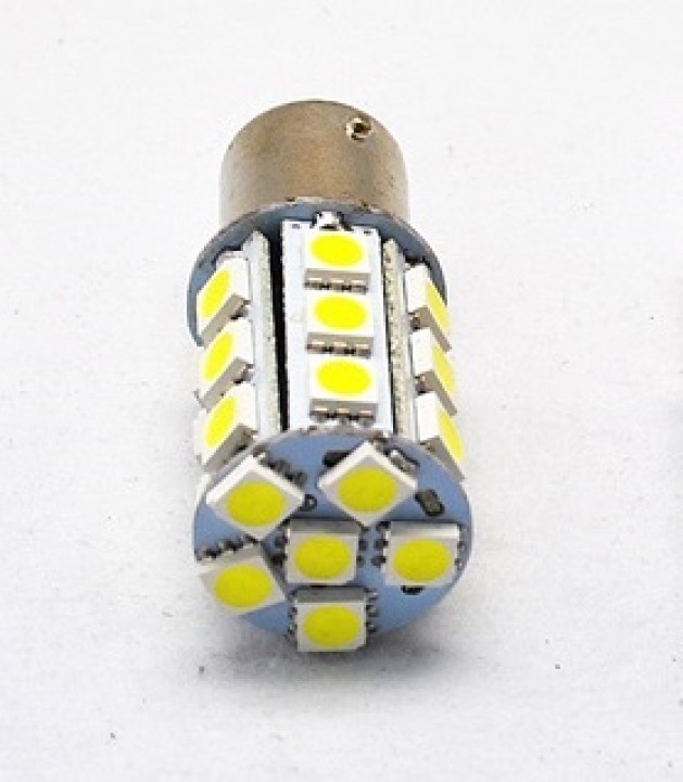 bombilla 24 LED 3w 12v 3.5w BA15s P21W auto blanco 5050 SMD b15 faro BA15 b15s jr international - 3