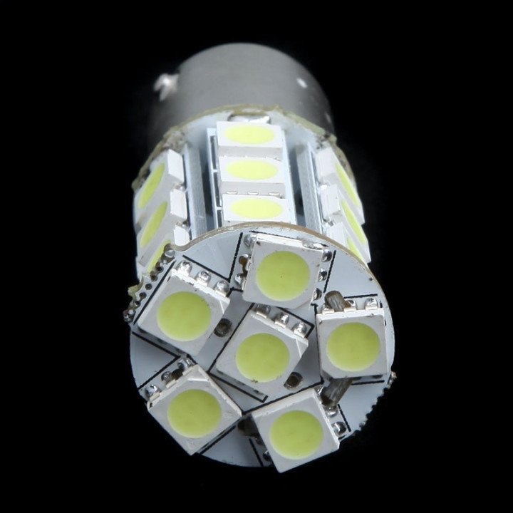 1156 ba15S White 24 led Car Bulb Lamp Brake Light SMD 2713 jr international - 4