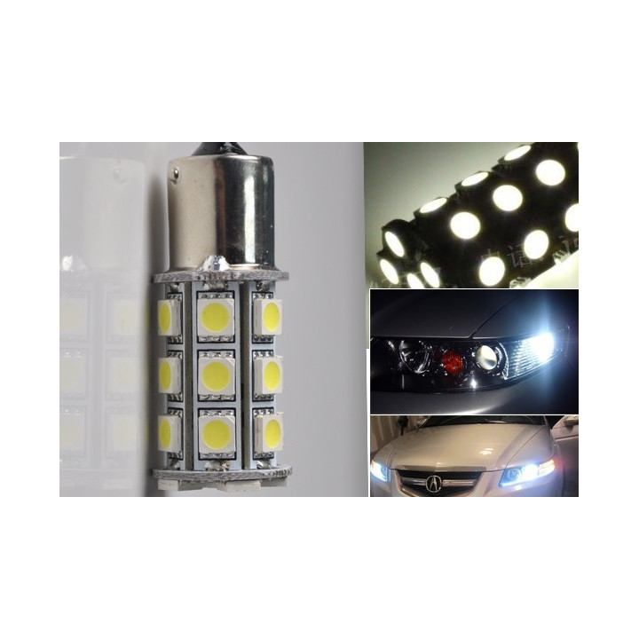 1156 ba15S White 24 led Car Bulb Lamp Brake Light SMD 2713 jr international - 5