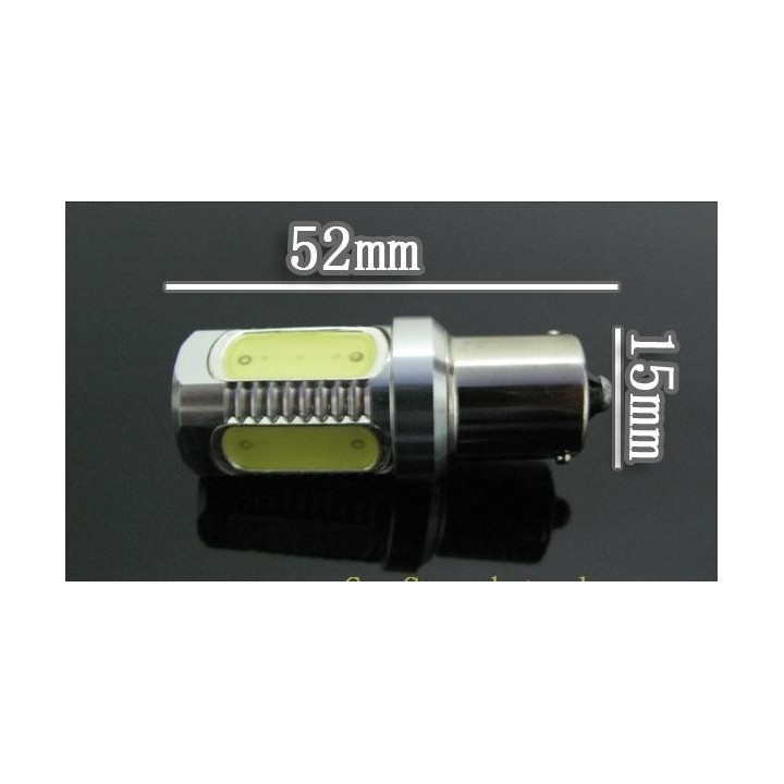 Auto 1156 ba15S s25 7.5w pannocchia ha condotto le lampade di coda lampadine indicatori di direzione faro fendinebbia freno sost