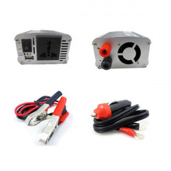 DC12V AC 220V 500W USB Car Power Inverter Adapter Spegnimento automatico termico jr international - 3