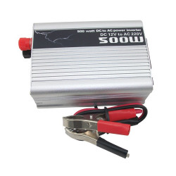 DC12V AC 220V 500W USB Car Power Inverter Adapter Spegnimento automatico termico jr international - 7