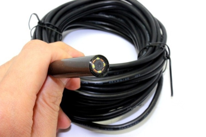 15m usb telecamera di controllo dell'endoscopio del tubo tubo di colore sblocco led ip66 impermeabile jr international - 4