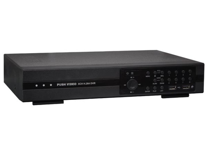 8 channel H.264 video recorder HMDI vga video eagle eyes push dvr8h2 velleman - 3