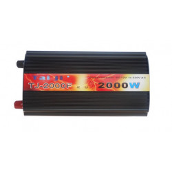 24v 220v 2000w car InverterCigarette encendedor del coche de batería del inversor velleman - 4