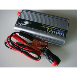 1200w 24v dc to ac 220v car auto power Inverter converter adapter with usb port modified sine wave transformer adn auto - 4