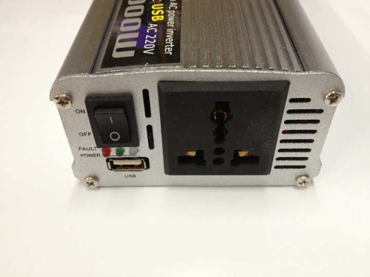 1200w 24v dc ac 220v auto spegnimento automatico Inverter adattatore convertitore con porta usb modificato trasformatore onda si