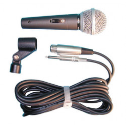 Microfono con filo 50 15khz microfoni microfonia con filo micro velleman - 1