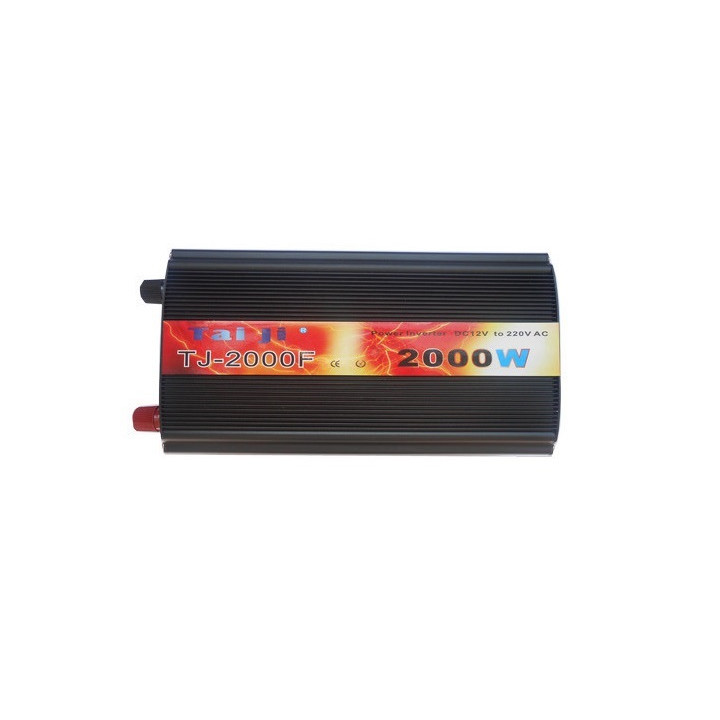 24v 220v 2000w car InverterCigarette encendedor del coche de batería del inversor jr international - 1