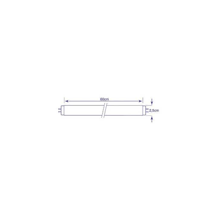 UV Schwarzlichtröhre 18w 20w 60cm T8 f20 / g13 blb lamp20tbl Leuchtstofflampe GE Lighting - 1