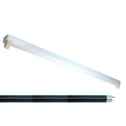 Reglette 1,20 m + Stoffröhre Leuchtstoffschwarzlicht UV-Lampe Evenementiel Licht. jr international - 8