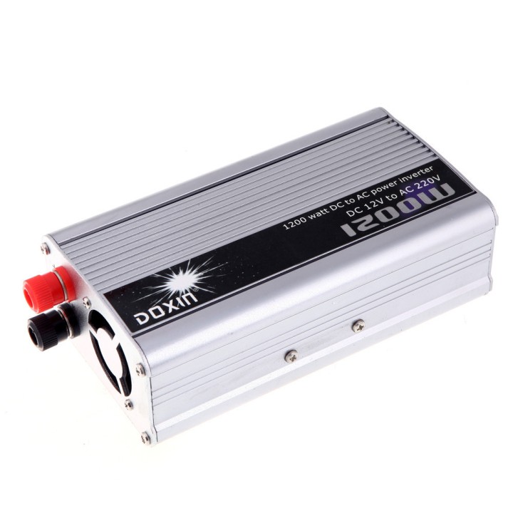 1200w watt DC 12V a 220V AC trasformatore convertitore di potere caricabatterie per auto portatile Inverter jr international - 1