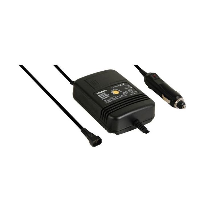 2a 24vdc convertitore stabilizza 12 3v 4.5v 6v 1.5v 9v 12vcc cars2000 7.5v caricabatteria per auto velleman - 2