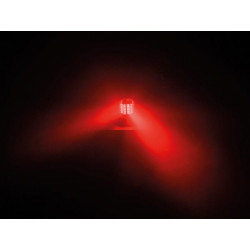 108 faro LED rosso  12v + 220v alimentazione girophare effetto di luce vdllplb1 velleman - 1