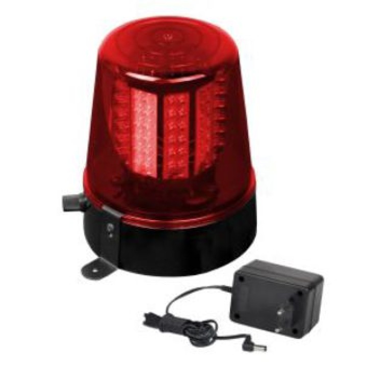 108 red LED beacon 12v + 220v power supply girophare vdllplb1 light effect velleman - 2