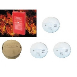 Blanket + 3 rivelatore di fumo del fuoco EN14604 detector + 1 co jr international - 1