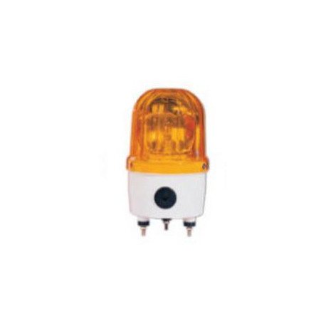 Electrical rotating light 24vdc 10w amber fixed rotating light (fixation by screw) jr international - 1