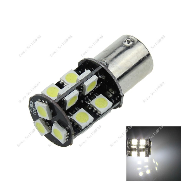 coche D009 blanco 19 SMD 5050 LED 1156 1141 ba15s señal Trun Luz externa dc lámpara de cola del bulbo 12V jr international - 2