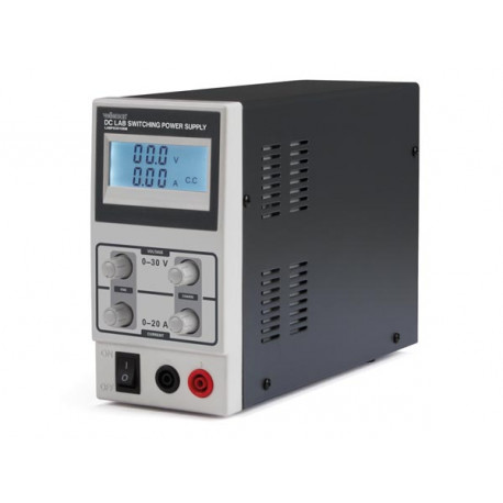 Adjustable dc power supply lab lab 0-30 V / 0-10 with a max power supply lcd laboratory labps3010sm velleman - 1