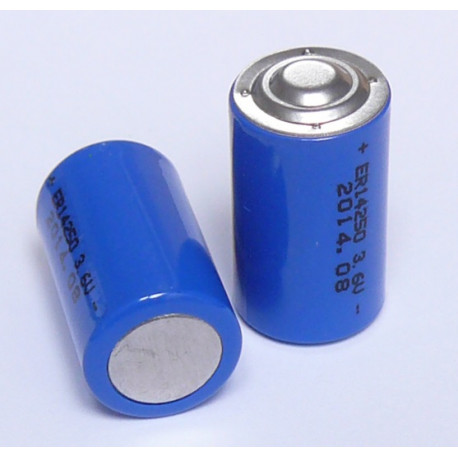 2 x 3.6v 1200mah batería de litio 1/2 aa tl5902 tl5151 tl5101 tl4902 ls14250