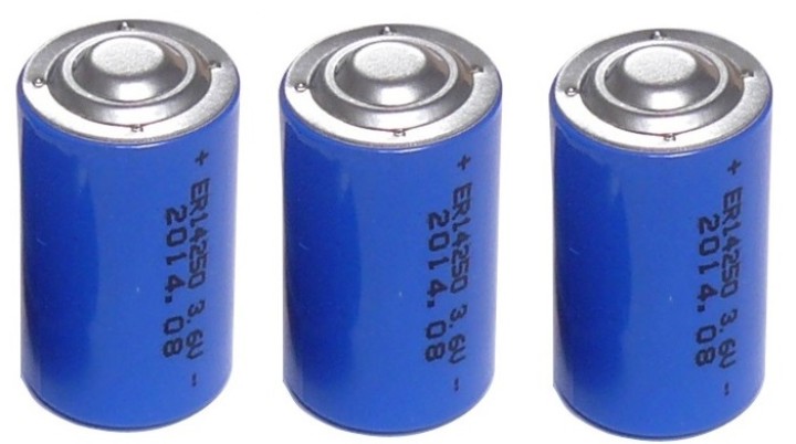 3 x 3.6v 1200mah batería de litio 1/2 aa tl5902 tl5151 tl5101 tl4902 ls14250 14250 tl ls sl750 sl350 lct1200 jr international - 