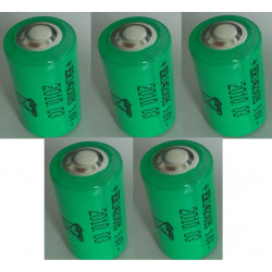 5 x 3.6v 1200mah batería de litio 1/2 aa tl5902 tl5151 tl5101 tl4902 ls14250 14250 tl ls sl750 sl350 lct1200 jr international - 